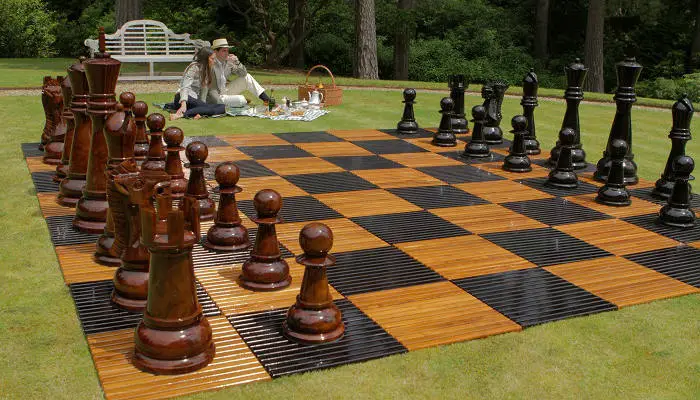 Giant Chess Piece 72 Inch Black Fiberglass King