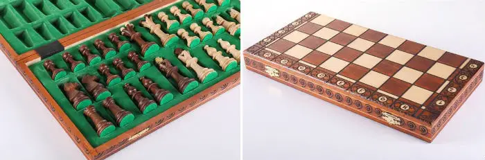 The Brown Senator Chess Set
