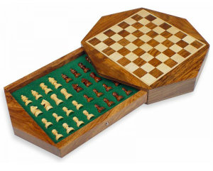9” Magnetic Octagonal Chess Set