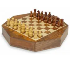 9” Magnetic Octagonal Chess Set