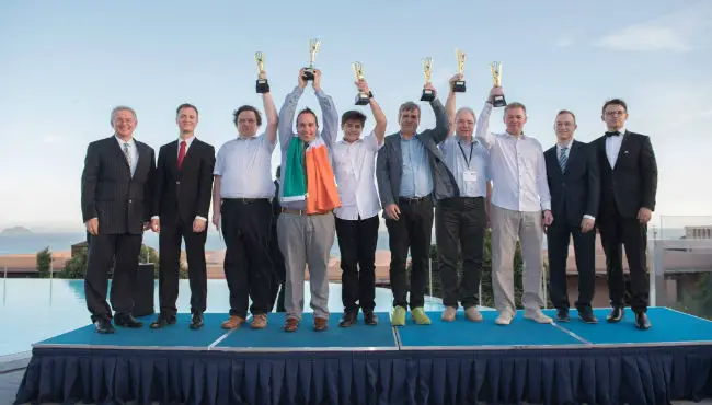 Winners of the 2017's Amateur Chess Championship in Kos