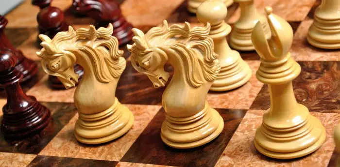 The Forever Collection- Benvento Series Artisan Chess Pieces - 4.4" King