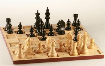 Braille Chess Set - 3.75" King