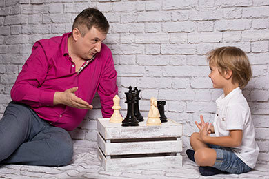 Maxim Dlugy Teaching a kid