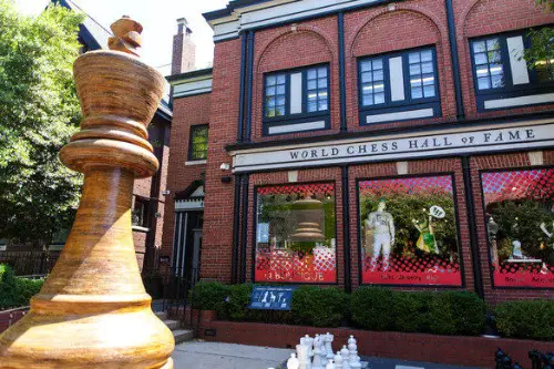 The World Chess Hall of Fame in St. Louis, Missouri, USA.