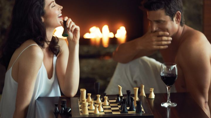 A Couple Play Chess