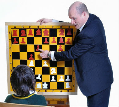 Chess Coach and a Student