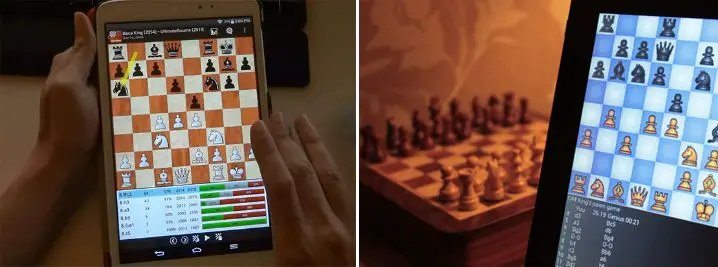Chess Online on Cell Phones and Tablets