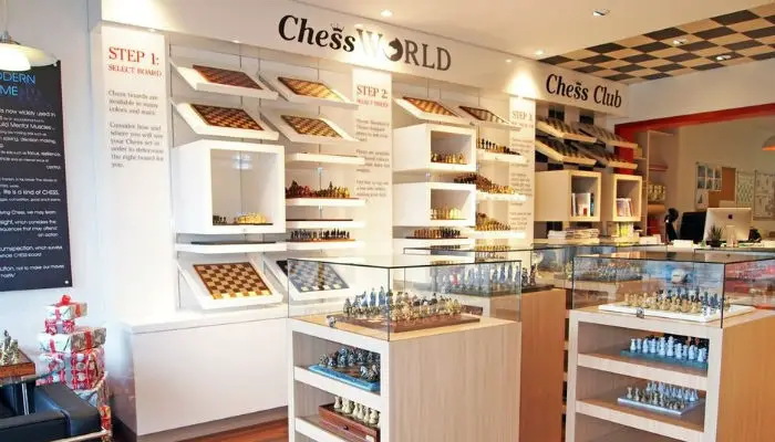 Chess World Chess Shop. Melbourne, Australia