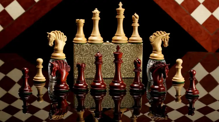 The Pegasus Series Artisan Staunton Chess Pieces