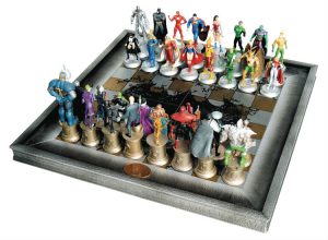 dc chess set justice league