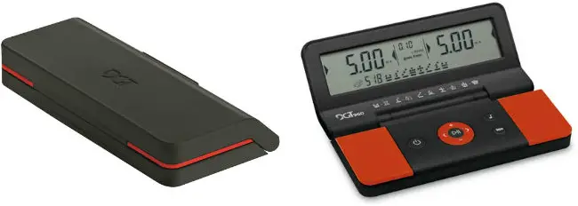 DGT 960 Digital Chess Clock - Folded and Opened