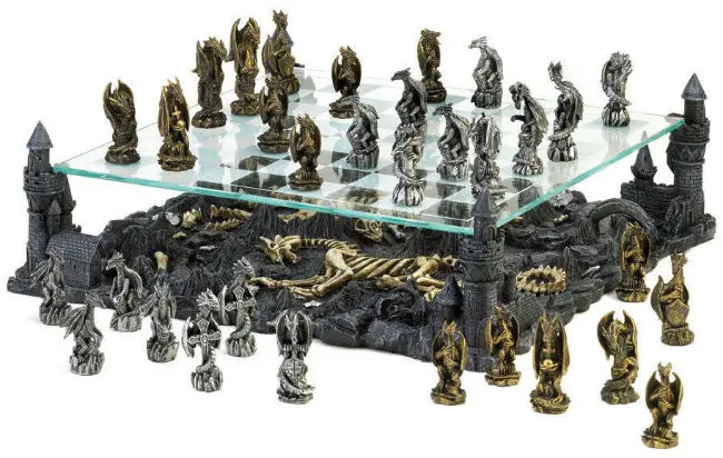 The 3D Dragon Chess Set