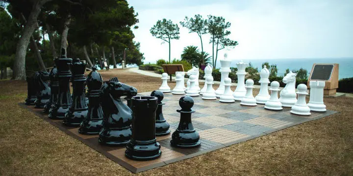 MegaChess Fiberglass Giant Chess Set