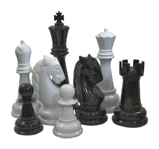 Fiberglass Giant Chess Pieces