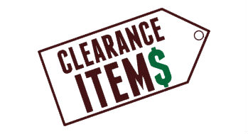 Clearance Items Banner