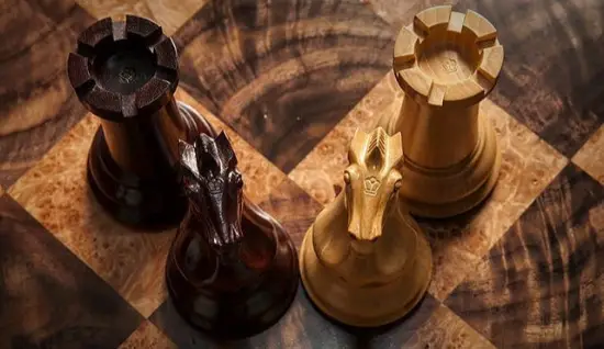 The Original 1849 Staunton Series Luxury Chess Pieces