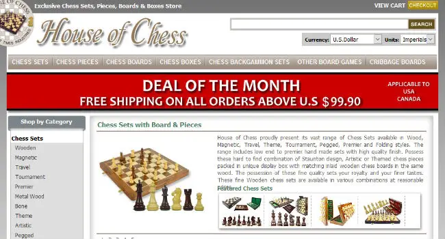 House of Chess Homepage