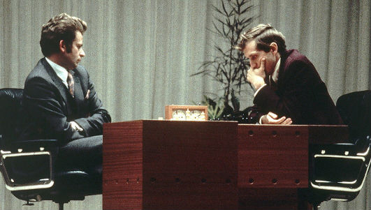 Bobby Fischer vs. Boris Spassky. 