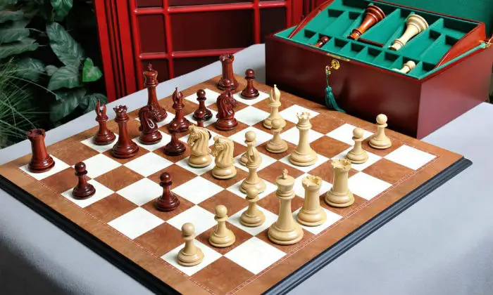 The Imperial Collector Chess Set, Box, & Board Combination