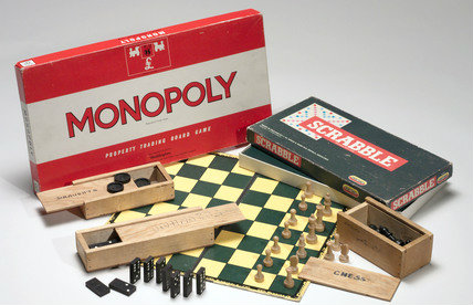 Monopoly, Scrabble and chess