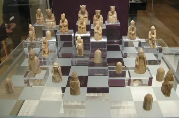 The Isle of Lewis Chess Pieces at The British Museum.