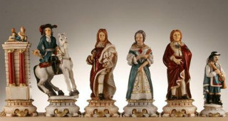 The Sun King Louis The XIV Chess Pieces