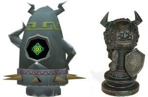 The Legend of Zelda Chess Set - Rook Chess Piece - Armos