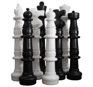 Plastic Giant Chess Pieces