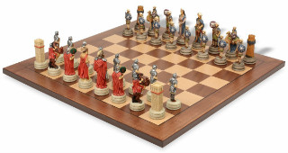 Romans & Arabia Theme Chess Set Package
