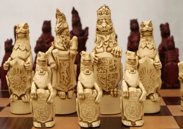 Royal Beasts Chess Pieces by Berkeley