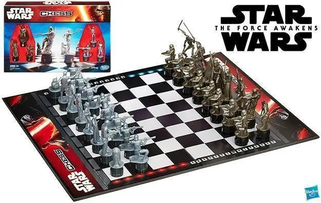 Travel To A Galaxy Far, Far Away With A Star Wars Chess Set!