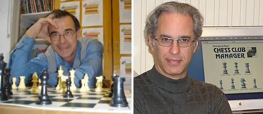 The Chess School founders - Stephen Lipschultz & David MacEnulty