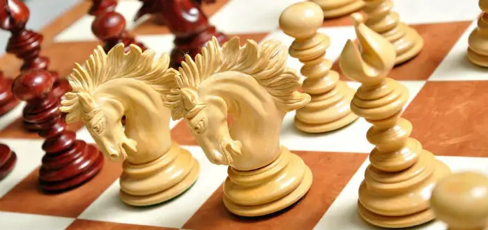 The Savano Series Luxury Wood Chess Set, Box, and Board Combination