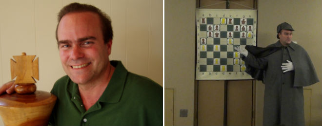 NM Todd Bardwick, also known as the Chess Detective