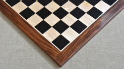 Wooden Chess Board Ebony Sheesham Wood 23" - 60 mm