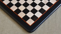 Wooden Chess Board Genuine Ebony Wood w/o Set 18"- 45 mm
