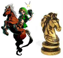 The Legend of Zelda Chess Set - Knight Chess Piece - Epona